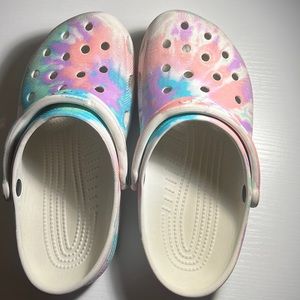 Tie Die Crocs
